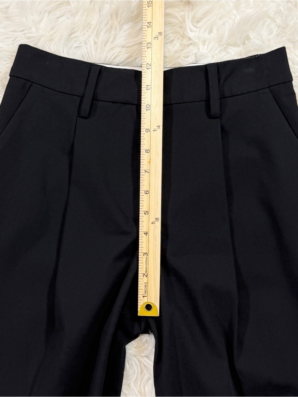 Reformation Black Wide Leg Pants - Picture 11 of 13